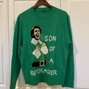 Green Holiday Elf Sweater
